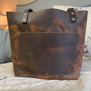 Portland Leather Goods Medium Tote in Canyon